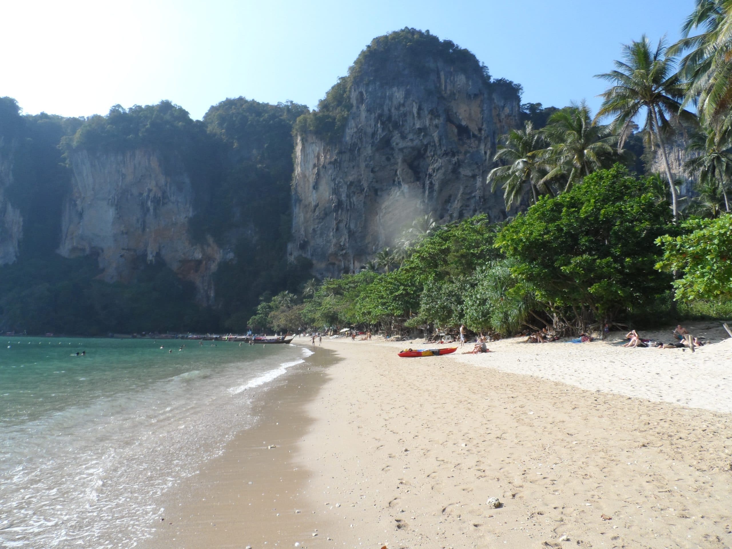Spectacular coastal scenery in Krabi